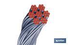 Stainless cable D-1570 7x7+0 AISI 316 (A-4) - Cofan