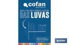 Póster magnetizado com medidor de tamanho de luvas - Cofan