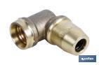 Conector de inflar para tubo de 8mm e rosca de 16x1,5. - Cofan