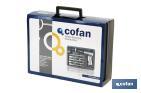 Air hammer set, 9 pcs - Cofan