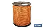 Corde tressée hélicoidale Jaune/Rouge (100% polypropylene) - Cofan