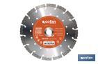 High performance segmented diamond disc - Cofan