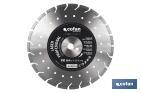 Diamond disc for old concrete and asphalt - Cofan