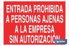 NO ENTRY TO PERSONS OUTSIDE THE COMPANY WITHOUT AUTHORIZATION