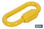 Yellow link chain - Cofan