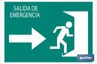 Salida emergencia "Derecha" Texto - Cofan