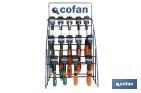 Presentoir tournevis 45 unites - Cofan