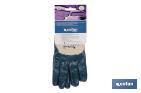 Gants en nitrile bleus | Revêtement imperméable et non absorbant | Longue durée et résistants - Cofan