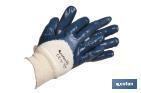 Gants en nitrile bleus | Revêtement imperméable et non absorbant | Longue durée et résistants - Cofan