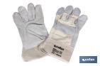 Split leather work gloves | Special for loading and unloading goods | Industrial design and tough gloves - Cofan
