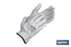 Cow leather glove | Standard quality | Safe and comfortable gloves | Tough and durable gloves - Cofan