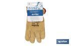 Gants en cuir de vachette | Hydrofuges | Sûrs et commodes | Résistants et durables - Cofan
