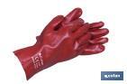 WASSERABWEISENDE HANDSCHUHE AUS PVC 27CM