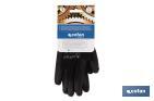 Guantes 100 % de poliéster | Impregnados para mayor seguridad | Flexibles | Protección y confort | Sin costuras - Cofan