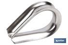 Guardacabos DIN-6899A INOX A-2 - Cofan