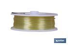FIL MONOFILAMENTDE NYLON 100% VERT