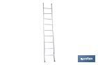 Aluminium ladder 1 step EN 131 - Cofan