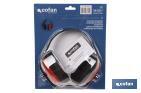 Earmuff blister pack | Red | Hearing protection device | SNR: 27dB | EN 352-1 - Cofan