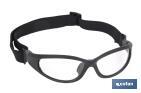 Óculos de Segurança Acolchoados | 4 em 1 | Escuro - Cofan