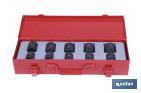 1/2" impact socket set - Cofan