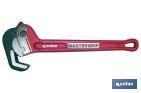 Mastergrip pipe wrench - Cofan