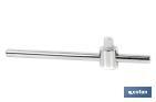 Drive sliding T-bar | 3/8" drive ratchet | Length: 140mm - Cofan