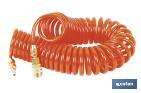 POLYURETHANE SPIRAL HOSE PLUS QUICK COUPLERS