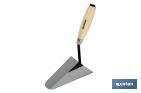FORGED ROUND TIP TROWEL, CATALANA MODEL | LENGTH: 160MM | SUITABLE FOR CONSTRUCTION INDUSTRY | WOODEN HANDLE
