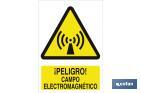 ¡Peligro! campo electromagnético - Cofan