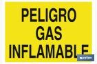 Danger, flammable gas - Cofan
