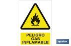 Danger, flammable gas - Cofan