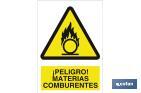 Danger! Combustible materials - Cofan