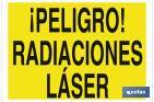 !Perigo! Radiação laser - Cofan