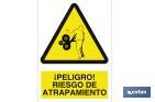Danger! Risk of trapping - Cofan