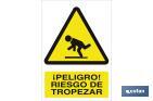 Danger! Risk of tripping - Cofan