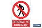 PERSONAL NO AUTORIZADO