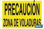 Precaución zona de voladuras - Cofan