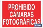 PROHIBIDO CÁMARAS FOTOGRÁFICAS