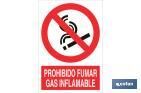 PROIBIDO FUMAR GÁS INFLAMÁVEL