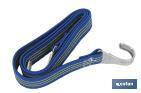 Flat elastic straps (blister) - Cofan