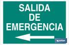 Salida de Emergencia Texto - Cofan