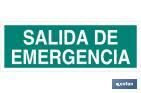 SALIDA DE EMERGENCIA TEXTO