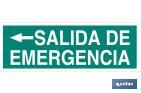SALIDA DE EMERGENCIA TEXTO