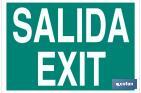 Señal Salida / Exit - Cofan