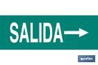 SEÑAL "SALIDA" DERECHA