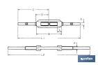 Welding rod tensor DIN-1480 - Cofan