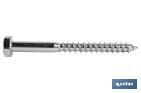 Zinc plated tap bolt DIN 571 - Cofan