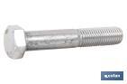 SCREW DIN 931 PARTIAL THREAD, STAINLESS STEEL A-2