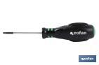 Cacciavite Torx | Con battente posteriore | Impronta da Torx-8 a Torx-40 - Cofan