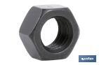 HEX. NUT C.10 BLACK